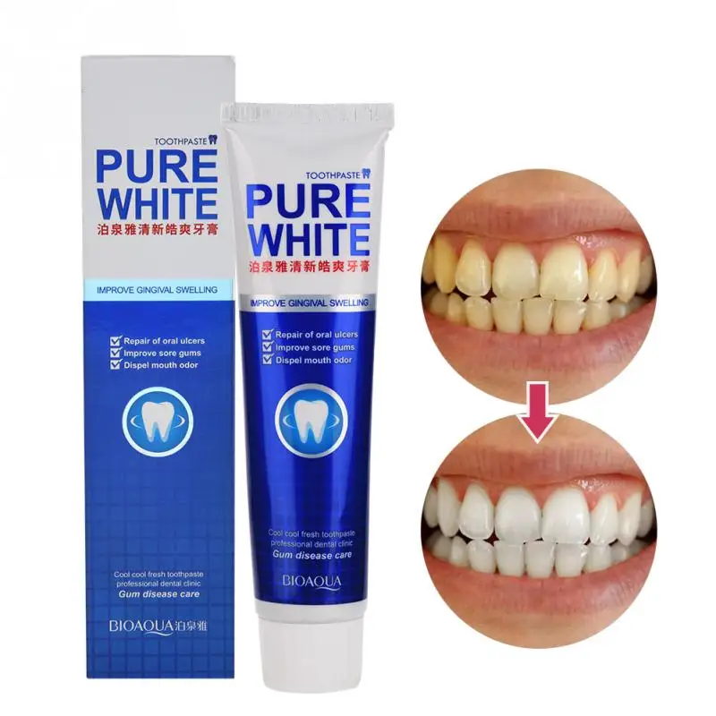 

Fresh Herbal Mint Toothpaste Oral Hygiene Teeth Cleaning Whitening Teeth Toothpaste Oral Care Anti Halitosis Remove Stains