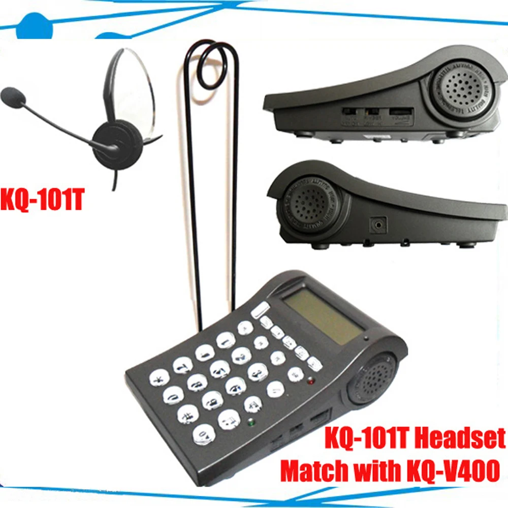 

Call center phone with call center headset Cheapest