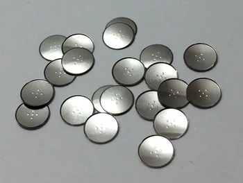 

100pcs 5.0 mm Diameter Circle Round Shape Metal dome Switch 100 g Force SPST single array switch snap dome RoHS