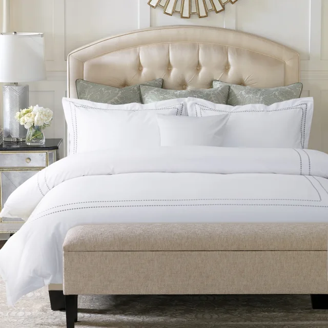 4pcs 100 cotton pure white hotel bedding set embroidery duvet quilt 100 cotton queen sheet sets