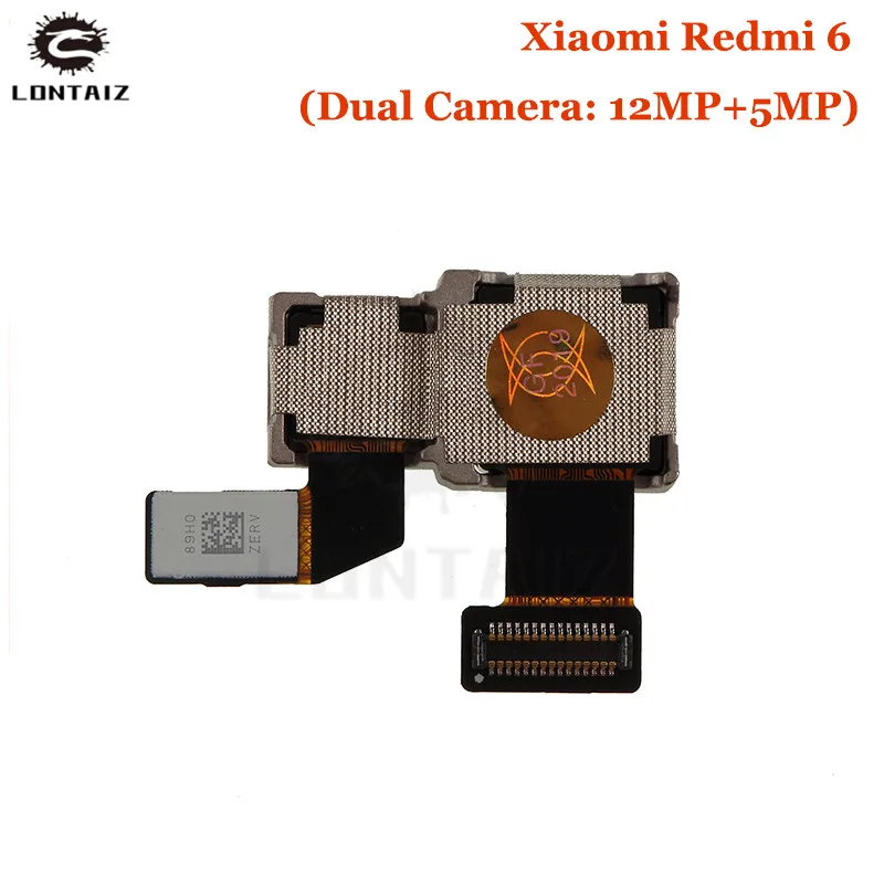 Для Xiaomi Redmi 6 задняя камера Модуль гибкий кабель задняя камера Запасные части для Xiaomi Redmi 6 задняя камера