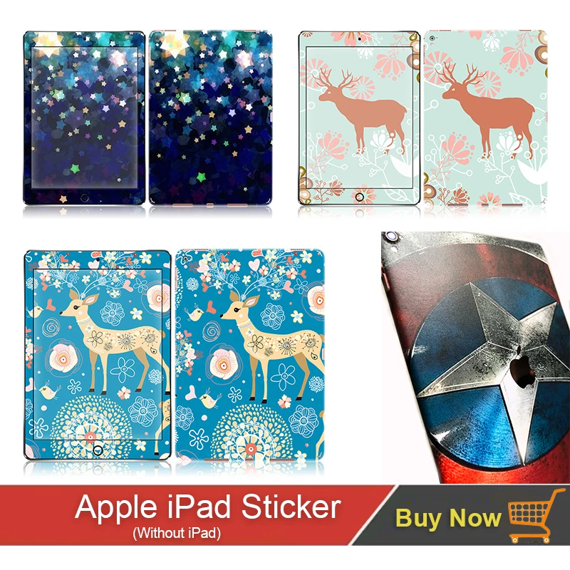 DIY Декоративные наклейки для Apple iPad кожи Pro 9 7 дюйма Планшет | Мобильные телефоны и