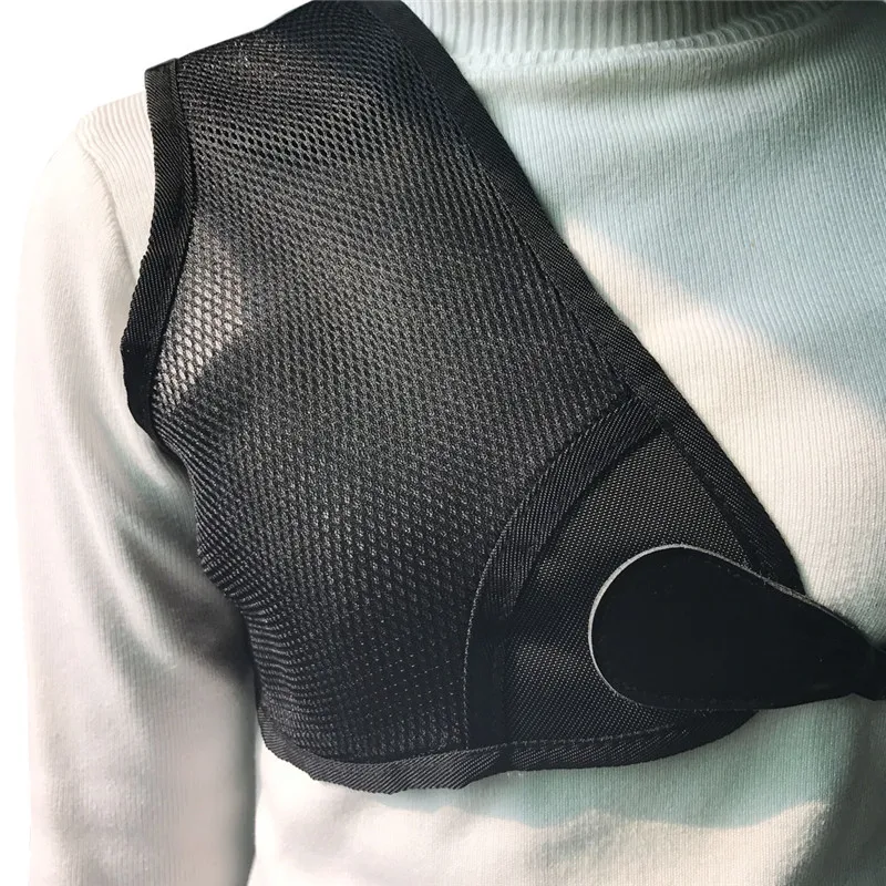 Archery Right Chest Guard Mesh Fabric Breathable Chest Protect Gear for Left Hand Archer