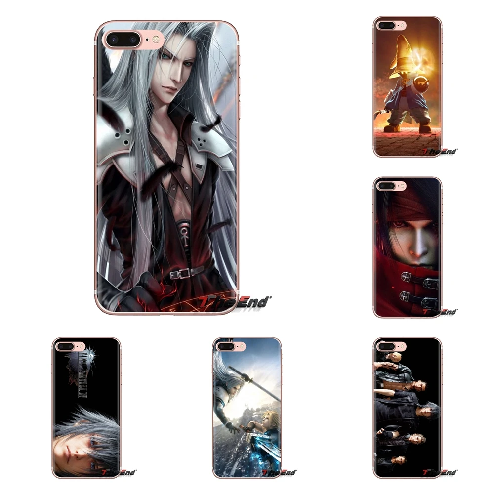 Soft Transparent Covers For Huawei Mate Honor 4C 5C 5X 6X 7 7A 7C 8 9 10 8C 8X 20 Lite Pro Game Final Fantasy IX Advent Children |