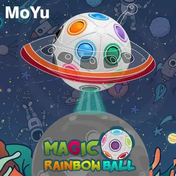 

Children Magic Rainbow Ball Puzzle Fun Toy