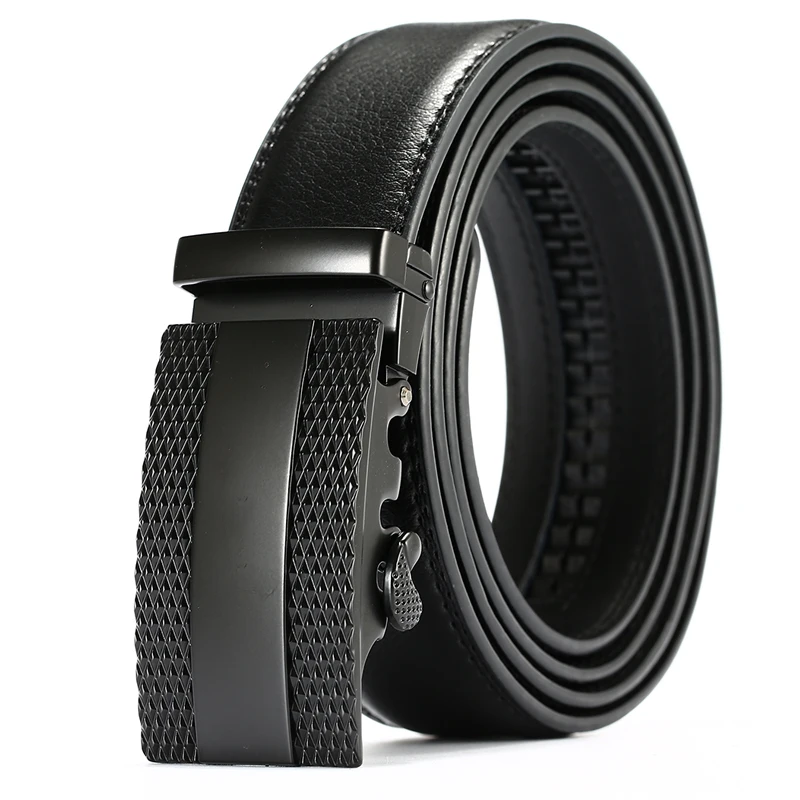 Men's Belt Genuine Leather Strap Male Belt Luxury Automatic belts for ...