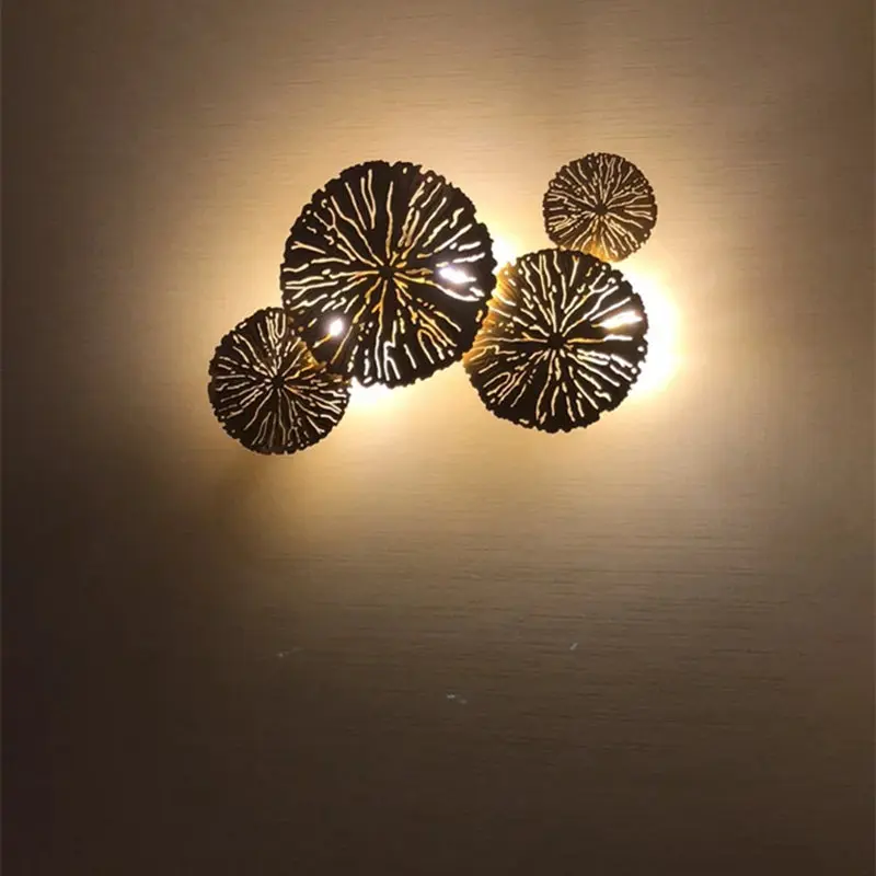Реплика дизайна, скандинавский настенный светильник для гостиной, спальни, бара, медный золотой настенный светильник с абажуром, винтажный художественный декор, светодиодная прикроватная лампа