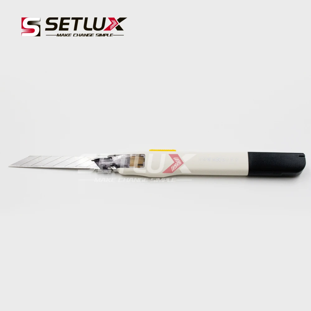 2 шт. SDI Procision Cutter + 100 лезвий безопасный замок 9 мм нож из нержавеющей стали для