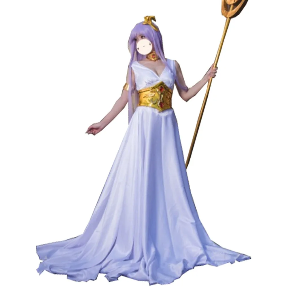 2016 Saint Seiya Legend Of Sanctuary Cosplay Costume Athena Cosplay 