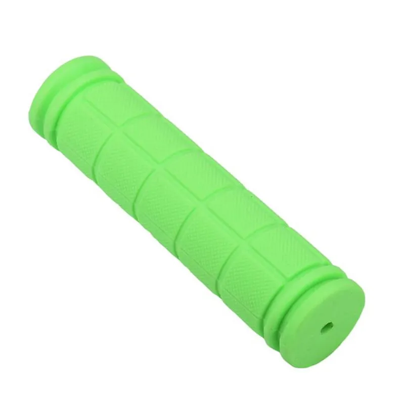 Rubber Bicycle Handlebar Grips lock Fixie Fixed Gear Bike Rubber 8 Colors Green Bicycle Accessories #4A29 (2)