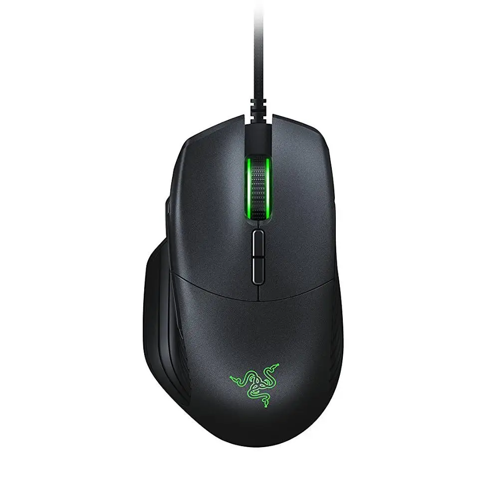 Игровая мышь razer Basilisk 64000/16000 dpi 5G Оптический сенсор Chroma RGB FPS настраиваемая проводная мышь с сопротивлением колесу прокрутки - Цвет: 16000DPI