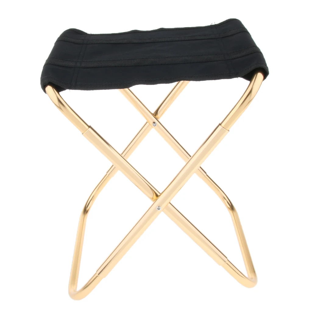 Perfeclan Outdoor Folding Stool Travel Slacker Chair for Camping Hiking BBQ Lightweight Camping Hiking ChairTravel Slacker Chair