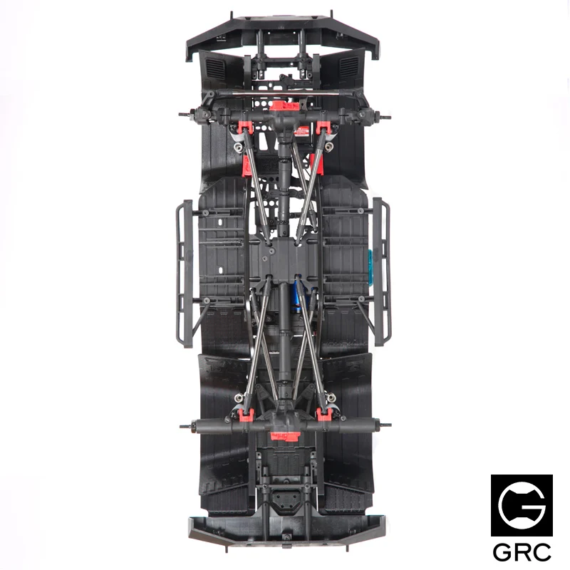 Сзади по центру шасси пластина Защита для осевой SCX10 II AX90046/AX90047|center plate|axial scx10plate
