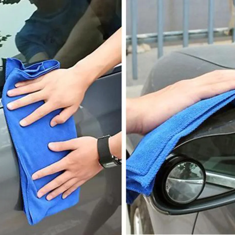 10pcs Microfiber Towel Kitchen Wash Auto Car Home Cleaning Wash Clean Cloth Soft Microfiber Car Clean Cleaning Polish Towel Clot