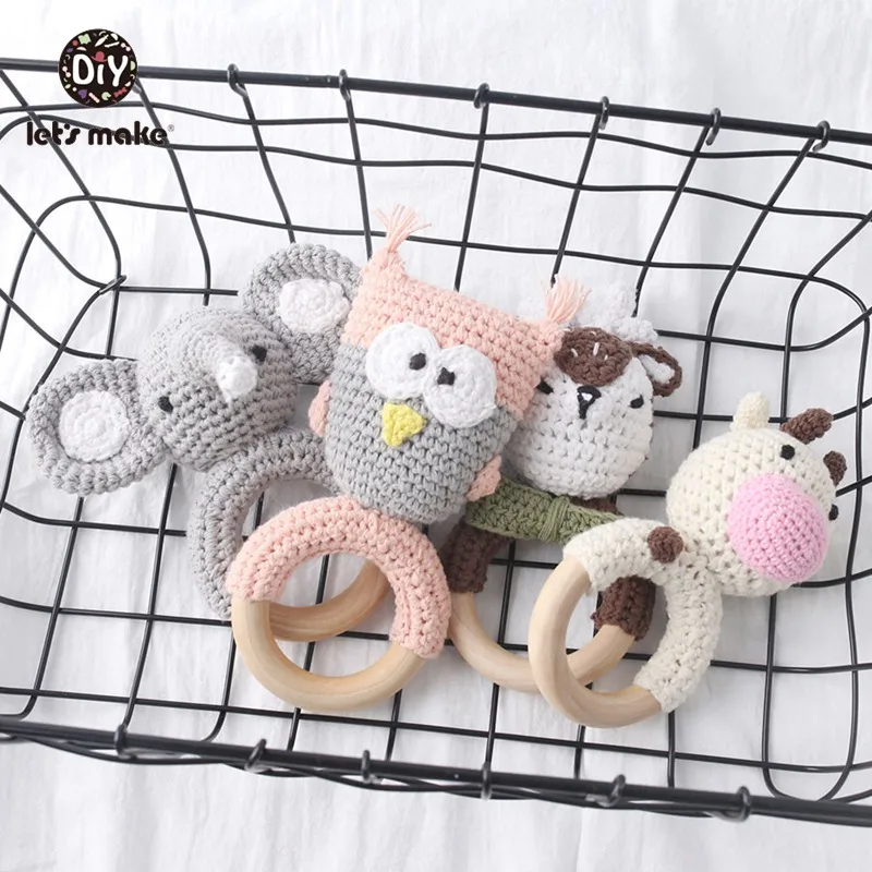 crochet baby rattle