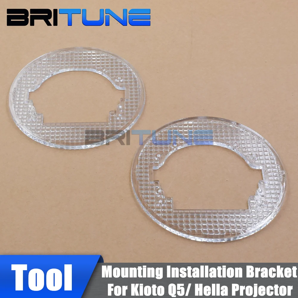 Universal Mounting Installation Brackets For Hella G3 G5/Kioto Q5 Bi xenon Projector Lens