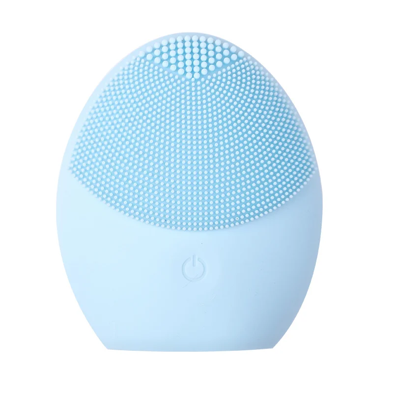Light blue Абсолютно новая электрическая кисть для очистки дица, инструмент для спа массажа лица, глубокая пора, водостойкая красота, Мягкая глубокая очистка лица, кисти - Цвет: Light blue