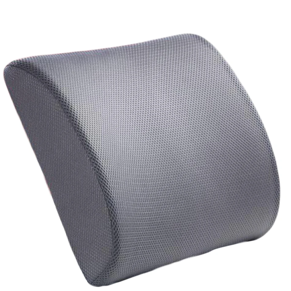 

Newest Memory Foam Lumbar Back Support Cushion Pillows for Home Car Auto Seat Office Chair Seats Decoration Cushion Pad 7 Colors