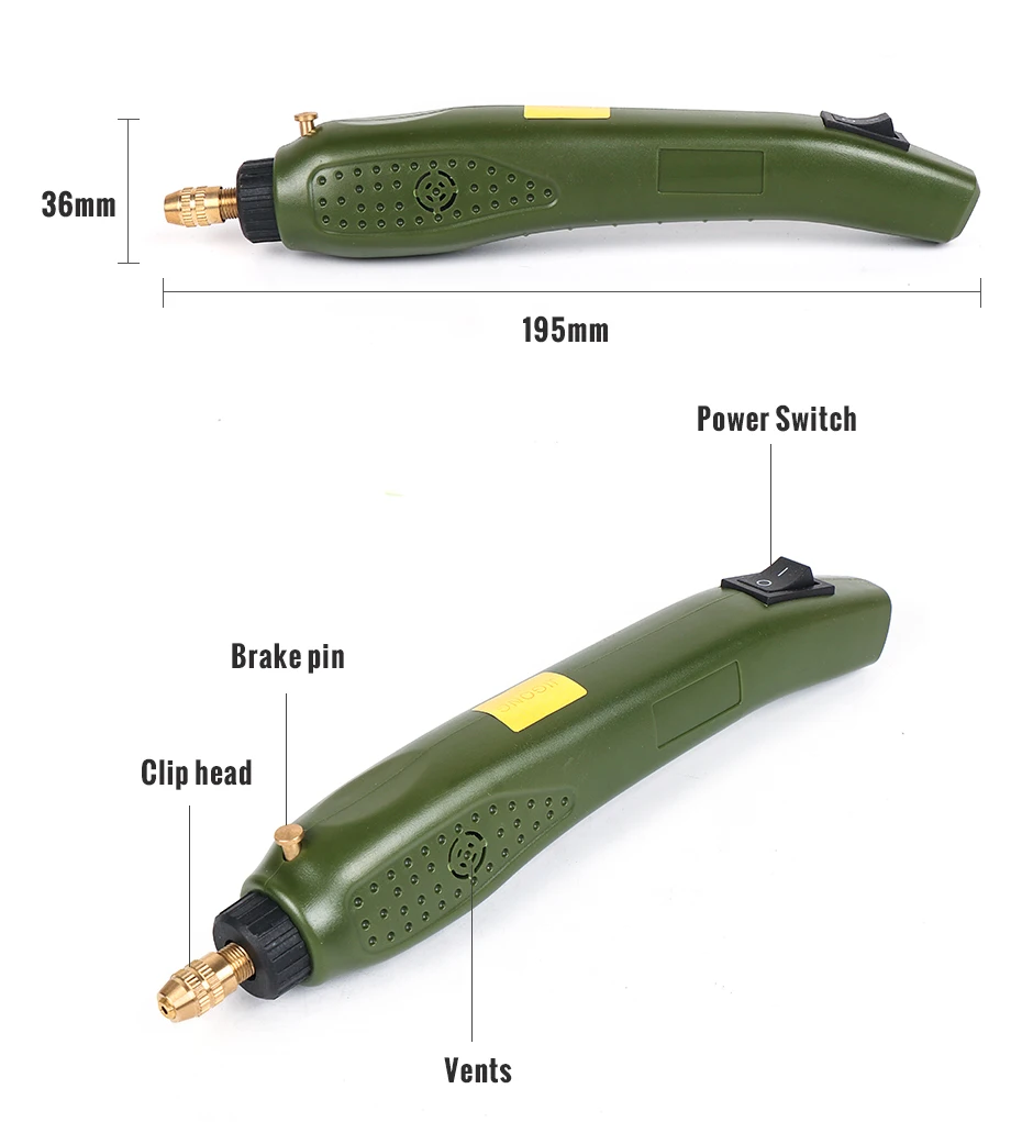 broca elétrica com 275 pçs dril bits