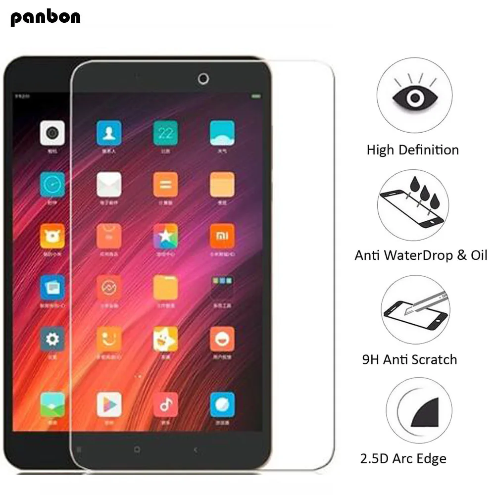 Panbon Original Tempered Glass For xiaomi miPad 1 2 3 Screen Protector