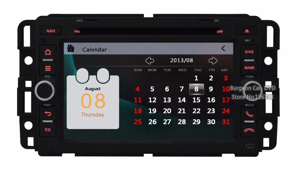 Top Factory Price Car DVD Player for Chevy Chevrolet Cobalt Silverado Suburban Buick Enclave Radio Stereo BT GPS Navigation system 38