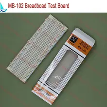 MB-102 непаянный прототип макетная плата MB102 DIY разработка тест PCB шаг: 2,54 мм 830 Tie Point печатная плата