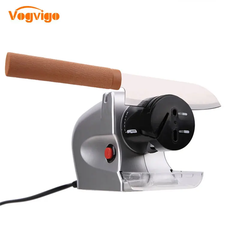 

VOGVIOG High Quality Multi- function DC Electric Sharpeners Machine Wheel Grinding Scissors Kitchen Knife Home Kitchen Tool