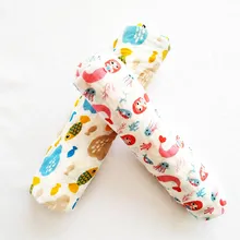 Детское стеганое одеяло, постельные принадлежности с рисунком из мультфильма, одеяло из хлопка, мягкое дышащее одеяло для новорожденных, 100x140 см