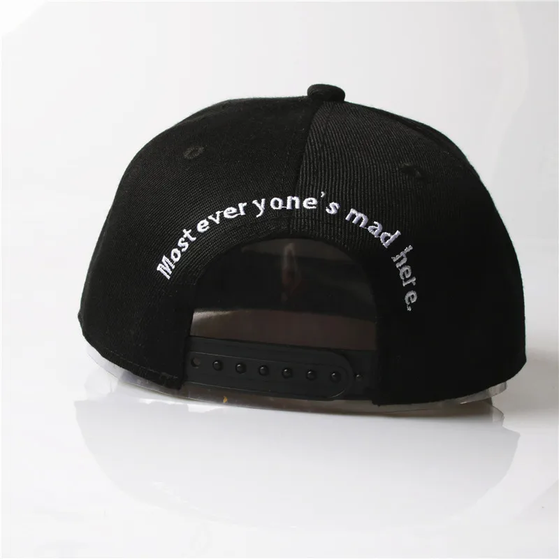 Xuyijun 2018 Alice Wonderland Cheshire Cat cartoon baseball caps BUGS BUNNY SYLVESTER hats for Men and Women snapback hiphop