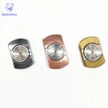 3 Colors Brass Spinner Fidgets Anti Stress Sensory Finger Spinner Hand Spinner High Quality Adult Toys