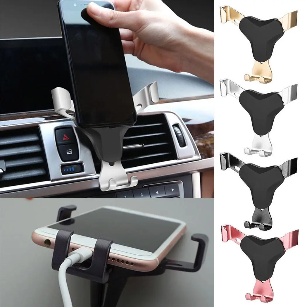 

Holder Air Black Gravity Silver Phone golden Phone Stand Rose Y-shaped for Ventilation Golden Mobile General Grille