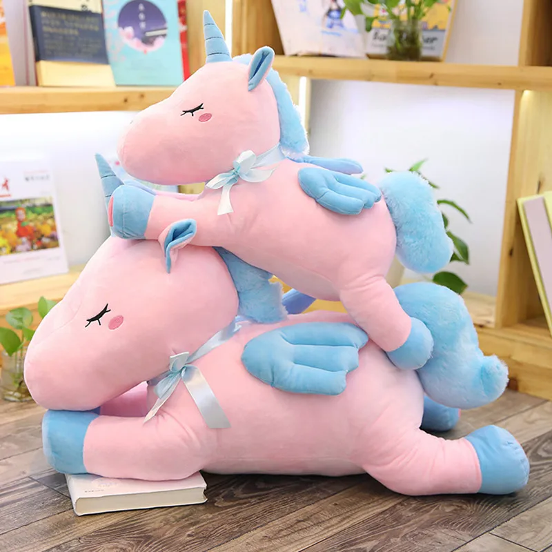 MIAOOWA 1PC Cartoon Lovely Unicorn Animal Doll Plush Stuffed Soft Pillow Cute Uuicorn Horse Doll Toy Children Baby Birthday Gift MIAOOWA 1PC Cartoon Lovely Unicorn Animal Doll Plush Stuffed Soft Pillow Cute Uuicorn Horse Doll Toy Children Baby Birthday Gift