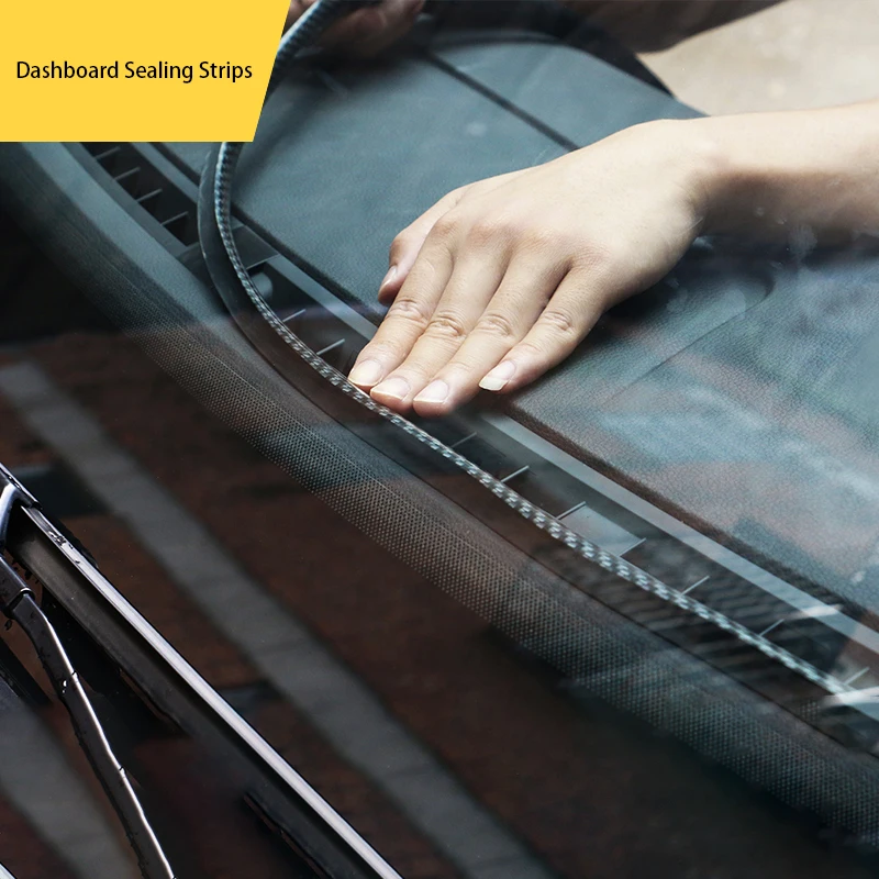 

For volkswagen Passat B8 2016-2019 Car Dashboard Sealing Strips Rubber Seals Sound Sealing car Interior Accessories