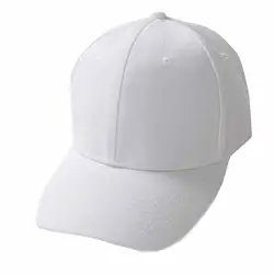 4 цвета Кепка унисекс удобно регулируемые кепки Однотонная одежда бейсболки козырек шляпа Фирменная новинка моды дизайн регулируемая