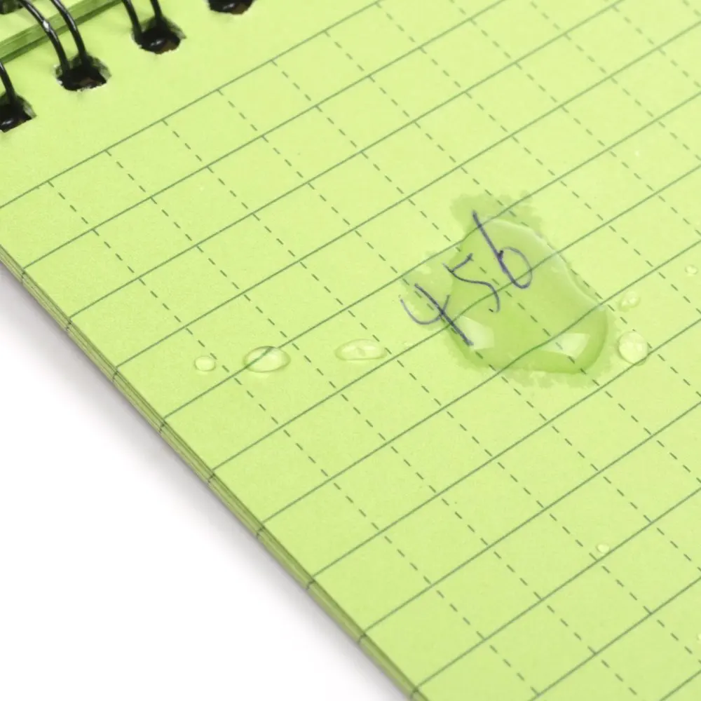Waterproof writing paper