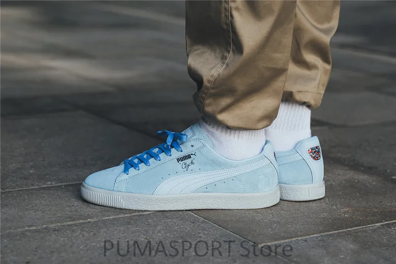 

New Arrival PUMA Clyde Venice Men's and Women's Breathable Sneaker Badminton Shoes Size35.5-44