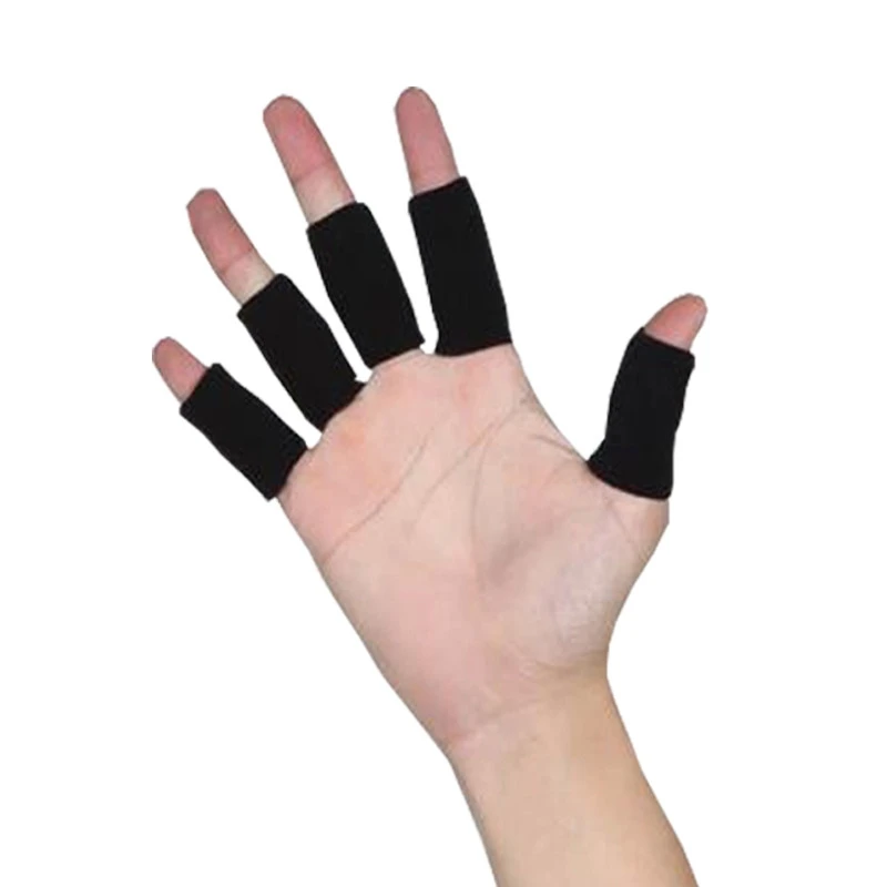 5pcs Professional Fingerstall Finger Gear Protective Cover Gloves For