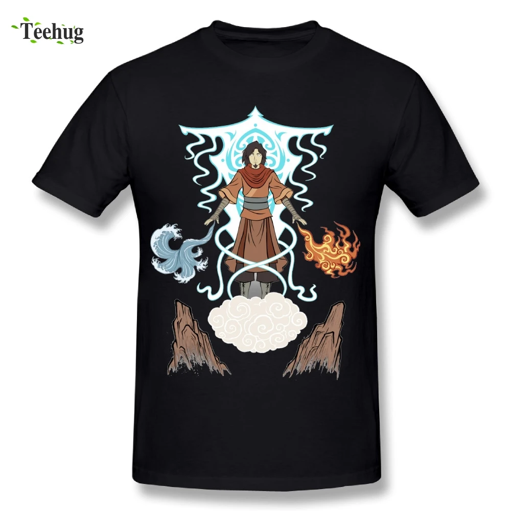 

Awesome Anime The Last Airbender T Shirt 3D Print Men's The Legend of Korra Cotton T-Shirt Unique Design Avatar T-Shirts