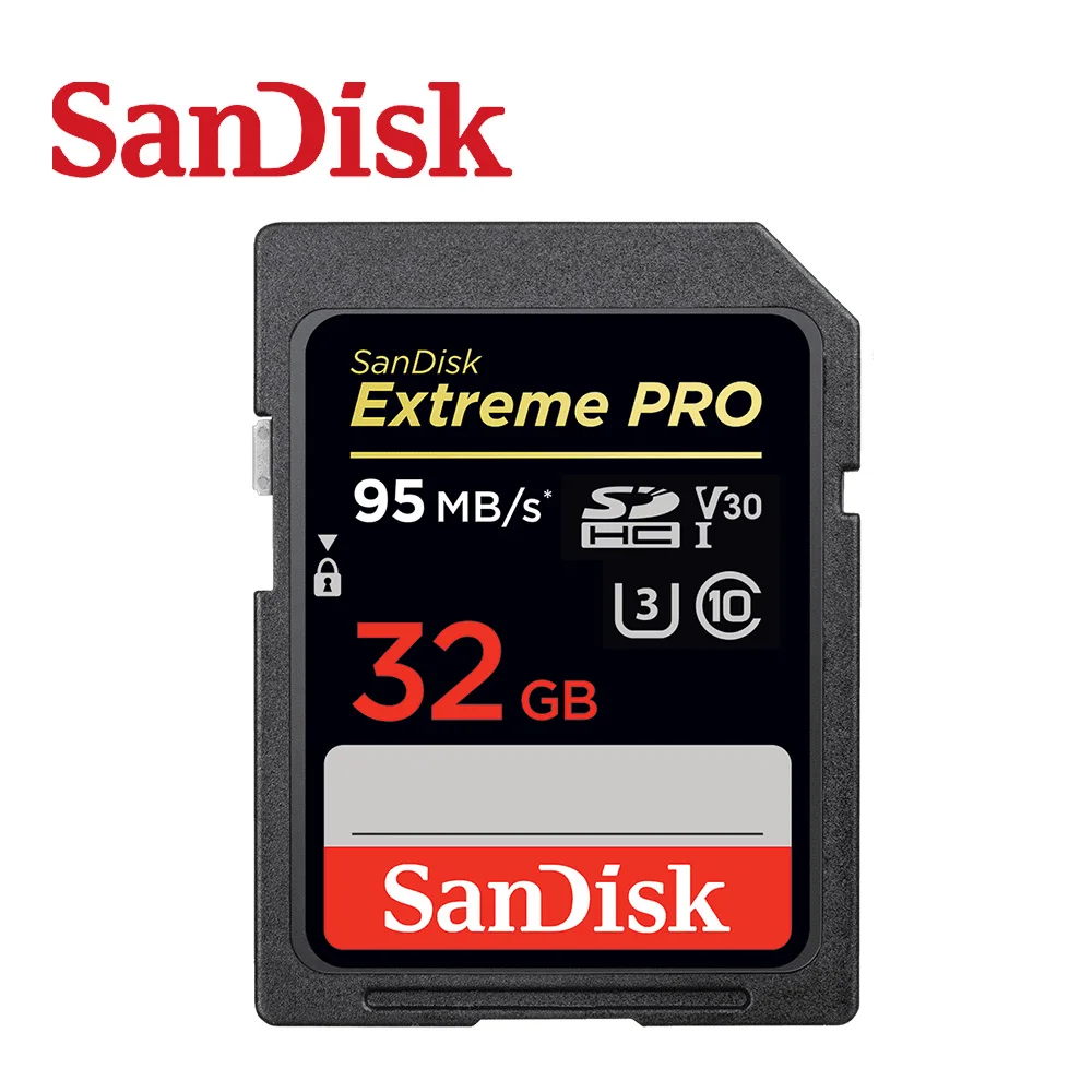 SanDisk SDXXY Extreme Pro 128 Гб 64 Гб 32 Гб microSDHC SDXC UHS-I карта памяти micro SD карта TF карта 170 МБ/с./с класс 10 U3 для камеры - Емкость: SD-SDXXY-032G