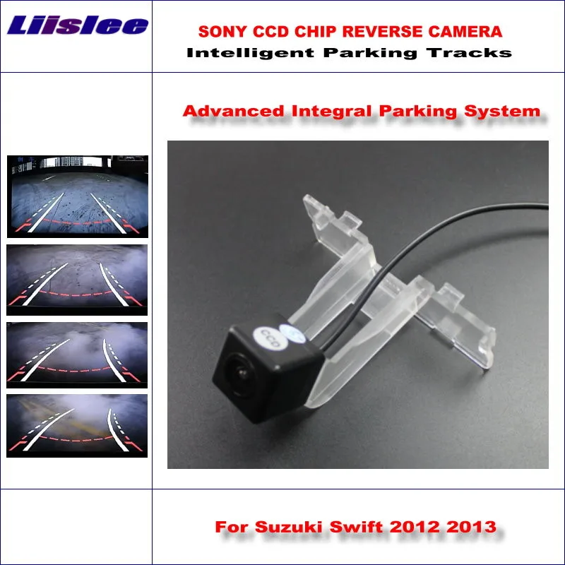 

Liislee Rear Camera For Suzuki Swift 2012 2013 Intelligent Parking Tracks Backup Reverse / Dynamic Guidance Tragectory