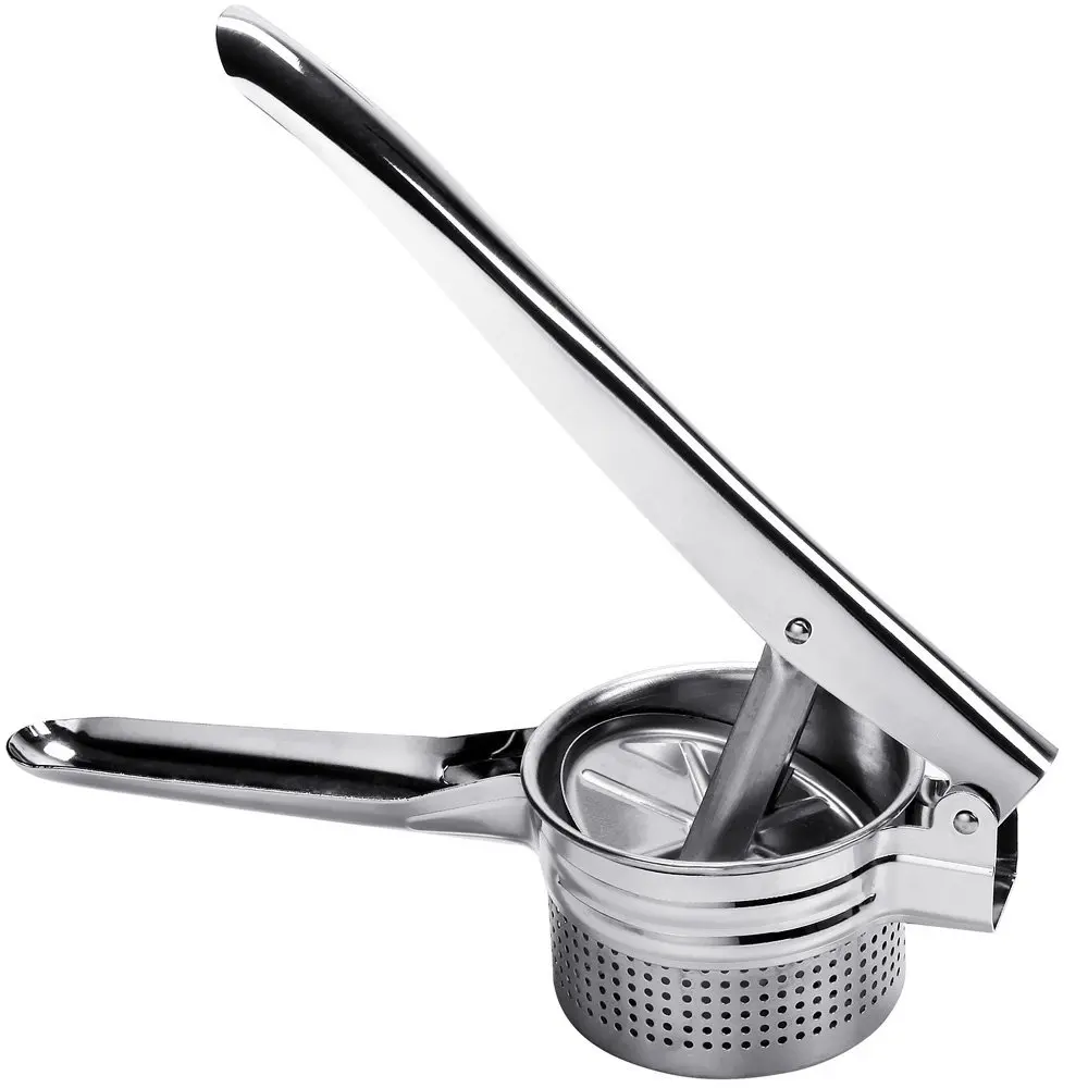 Stainless Steel Heavy duty Fruit and Vegetables Masher, Potato ricer on