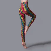 CHSDCSI style letnie Sexy Legging elastyczny, wysoki stan Legging moda kobiety drukuj legginsy Fitness biustonosze Push Up Drop Shipping 4