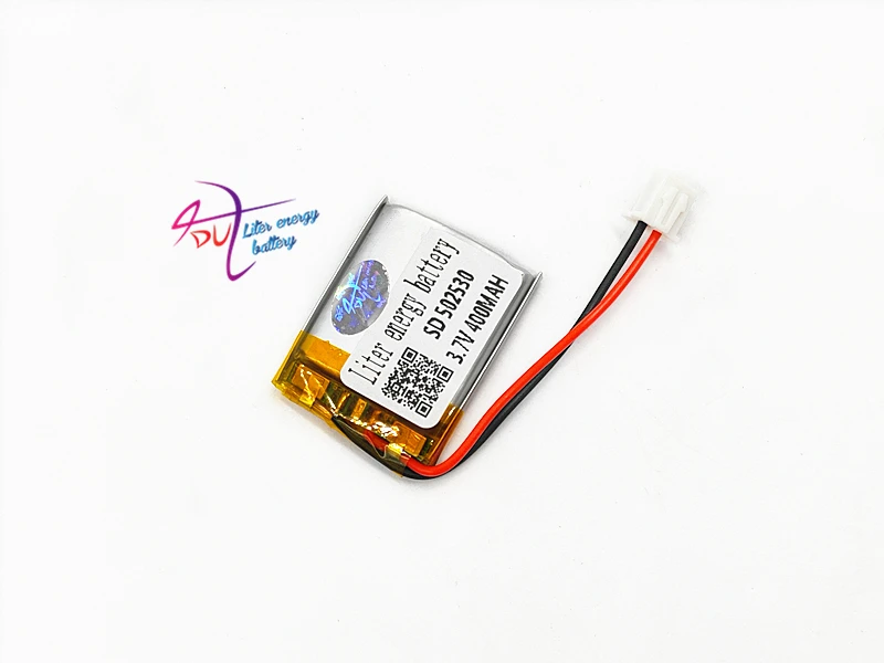 

XHR-2P 2.54 502530 3.7V 400mAh in core lithium polymer battery, Bluetooth stereo