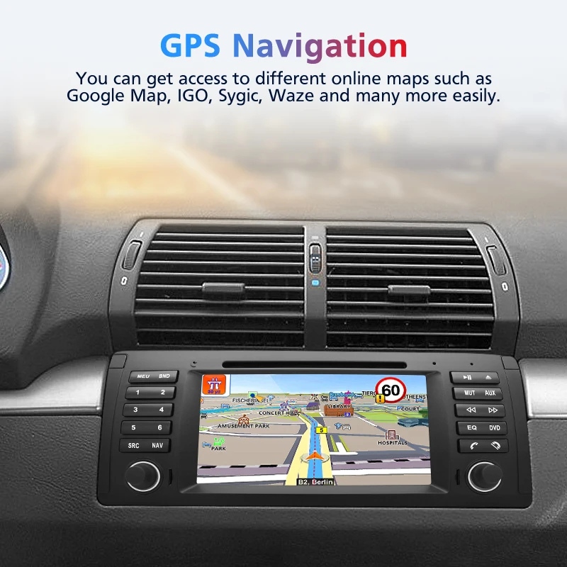 Discount Junsun Android 8.1 Car DVD Player GPS Navigation 1 Din Stereo System for BMW E39 X5 E53 Multimedia Radio WIFI ADAS DVR 4 Discount Junsun Android 8.1 Car DVD Player GPS Navigation 1 Din Stereo System for BMW E39 X5 E53 Multimedia Radio WIFI ADAS DVR 4