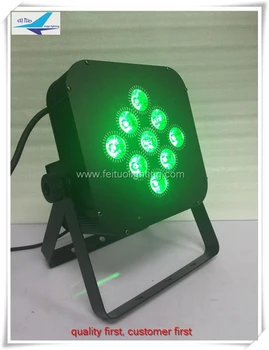 

E-1pcs-24pcs 9X15W 5 in 1 wireless battery Par 64 RGBWA battery powered led par can light for stage dj disco wedding decoration