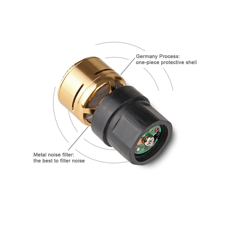 Great Voice Restore Profession Microphone core Capsule Microphone Head Replacement for High-Fidelit