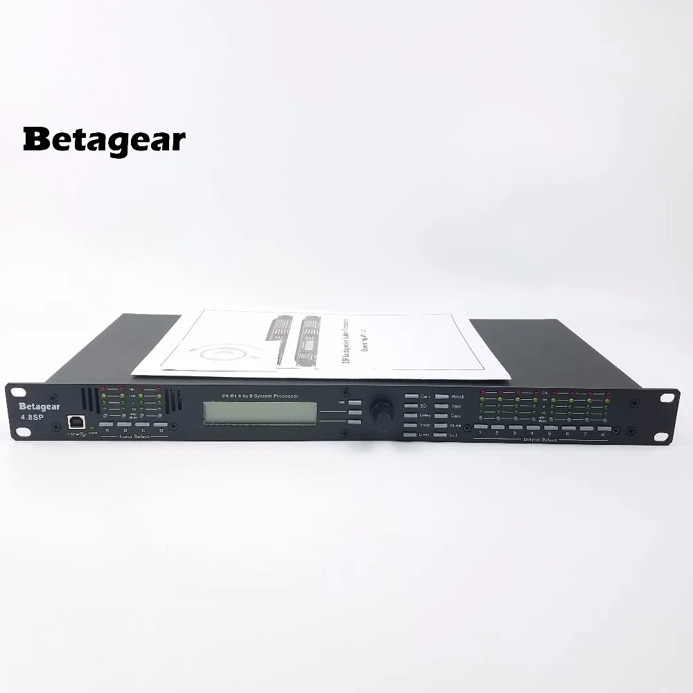 Betagear громкоговоритель процессор системы 4.8SP мульти цифровой сигнальный процессор 4.8sp профессиональное управление динамиком