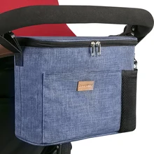 Многофункциональная сумка для детских подгузников, водонепроницаемая большая сумка для кормления, модные принты, дорожная сумка для хранения коляски, дизайнерский Органайзер