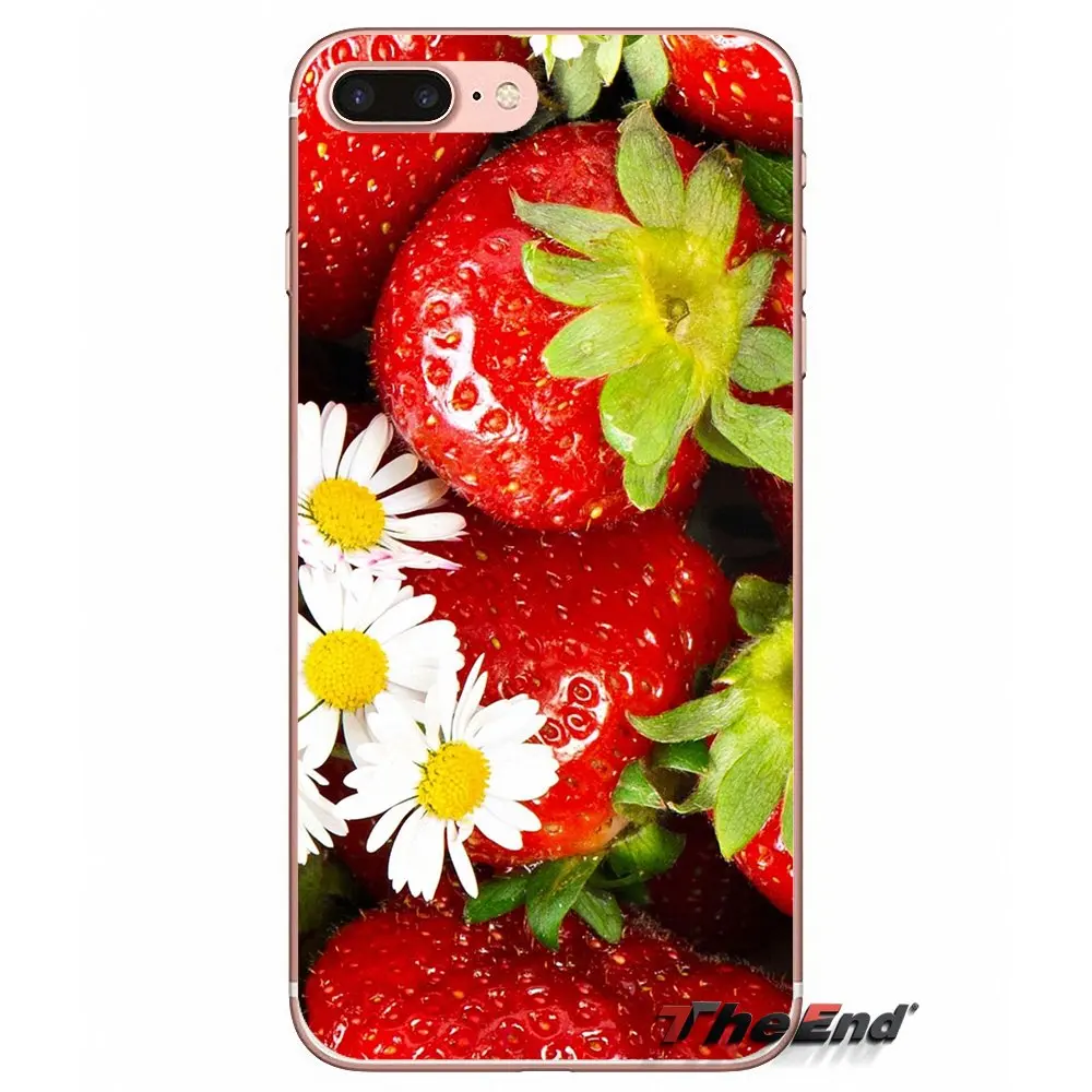 Клубничный мягкий чехол из ТПУ для мобильного телефона Xiaomi mi6 mi 6 A1 Max x 2 5X 6X Red