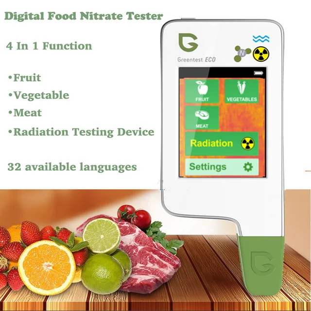 4 in 1 Digital Food Nitrate Tester High Accuracy Portable Food Safety